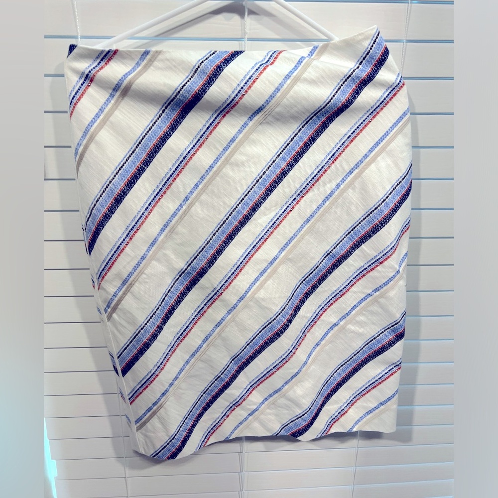 White House Black Market striped skirt